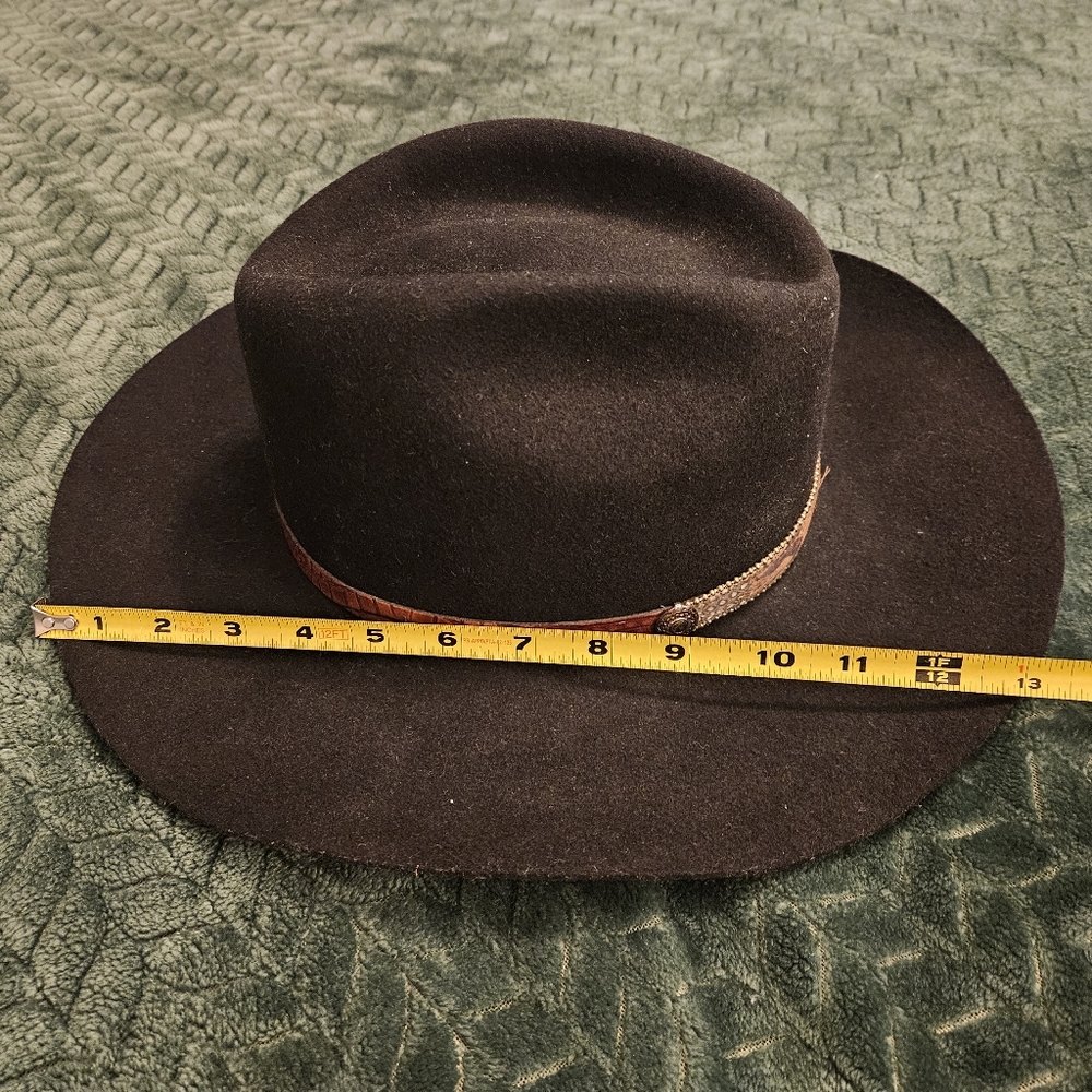 Mens Western "El Dorado" Wool Hat - Picture 5 of 9